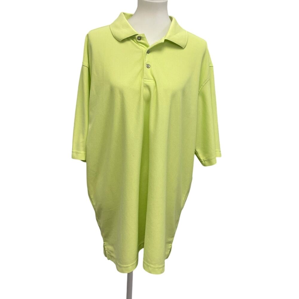 Lone Cypress Mens XXL 100% Polyester Short Sleeve Collared Polo Shirt